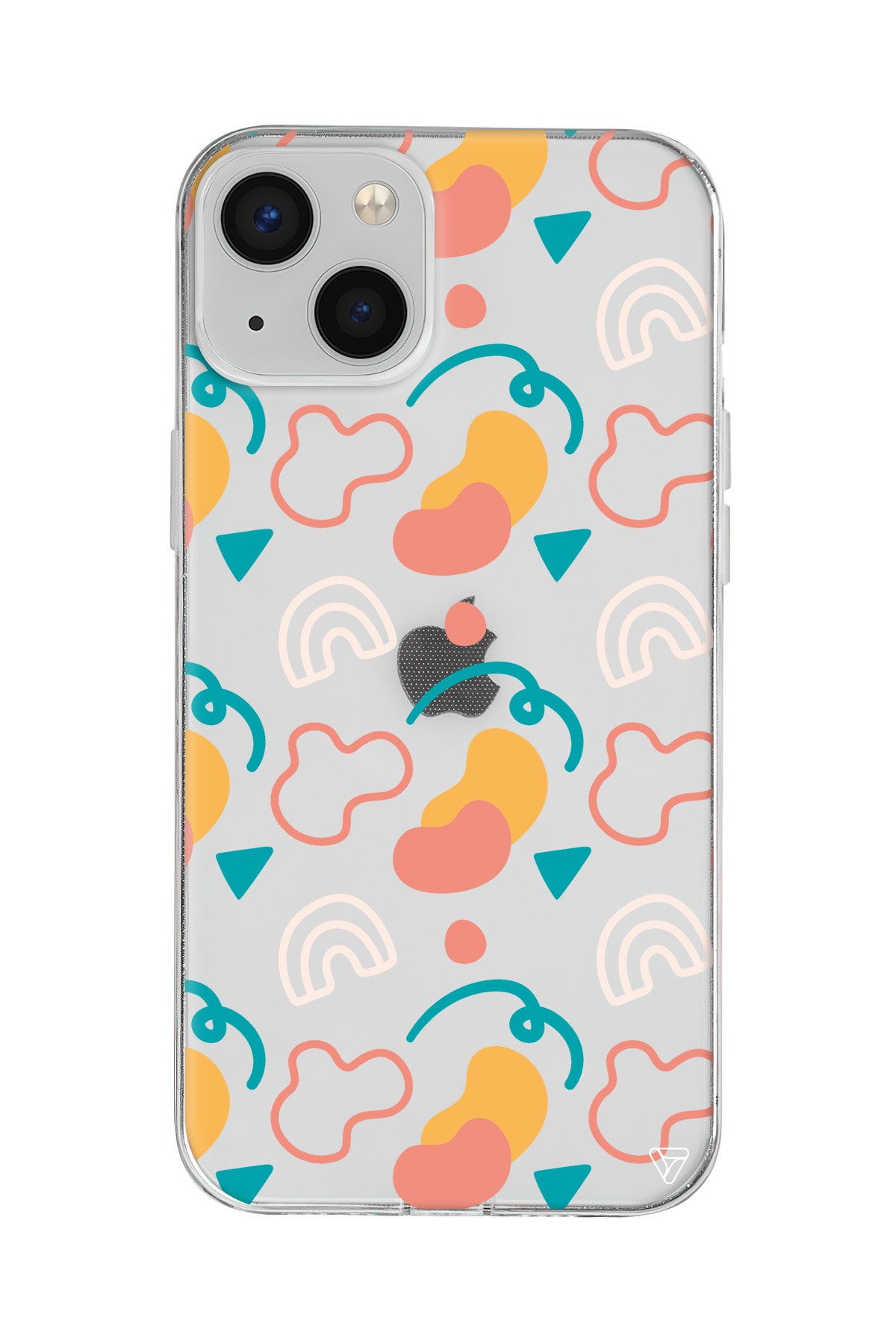 Abstract 8 Lansman Model İçi Kadife Silikon Telefon Kılıfı – Plus Serisine Özel