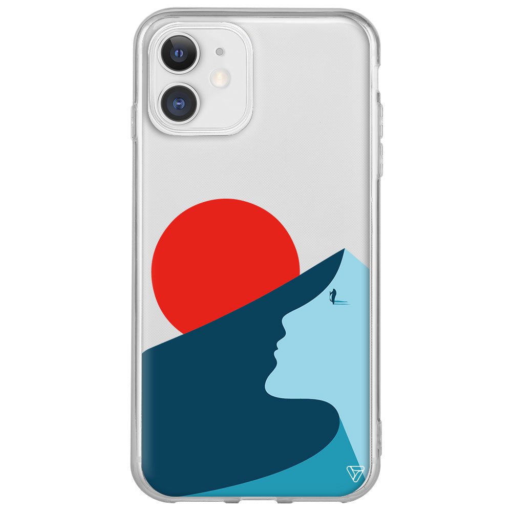 Negative Space Lansman Model İçi Kadife Silikon Telefon Kılıfı