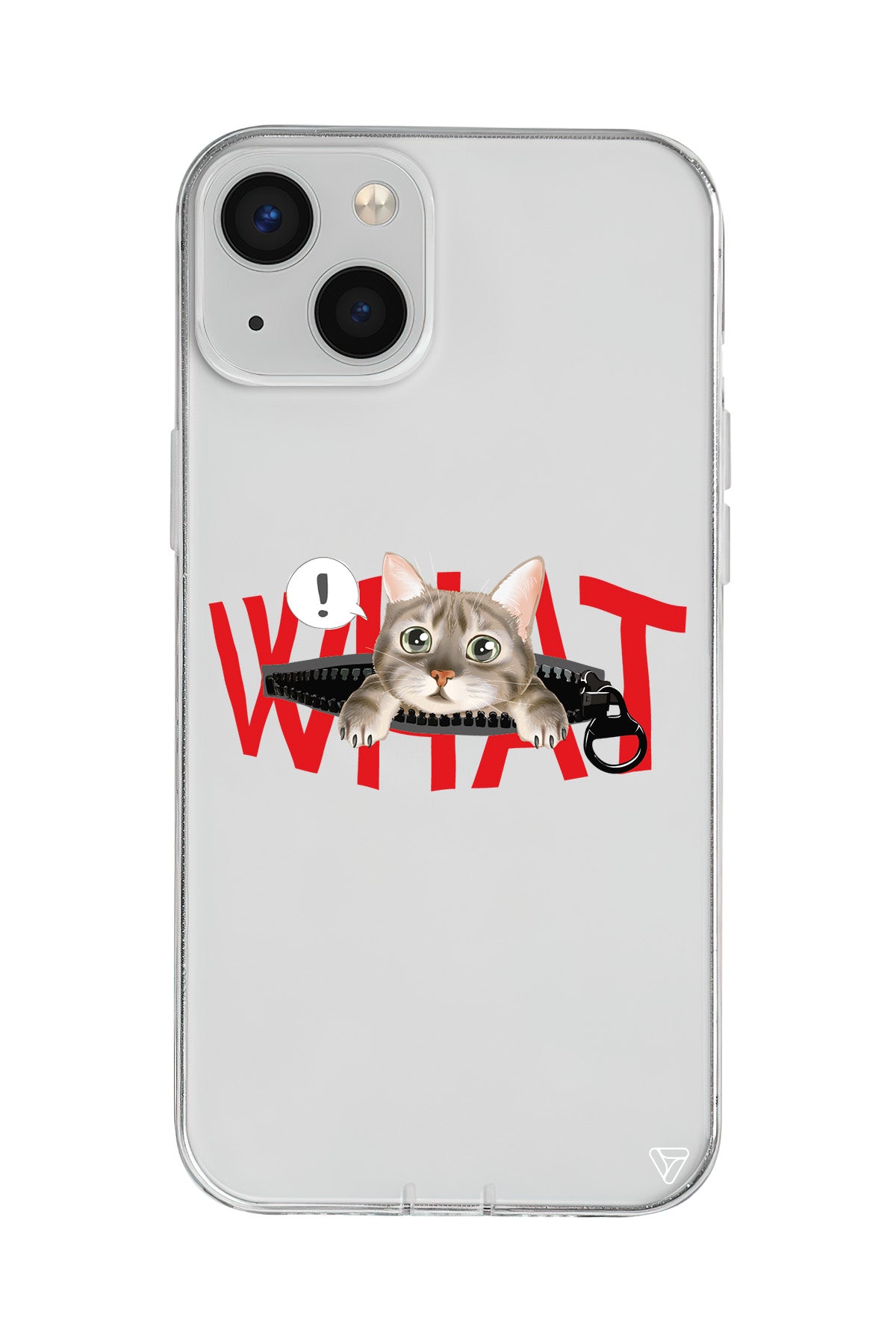 What! Kedi Lansman Model İçi Kadife Silikon Telefon Kılıfı – Plus Serisine Özel