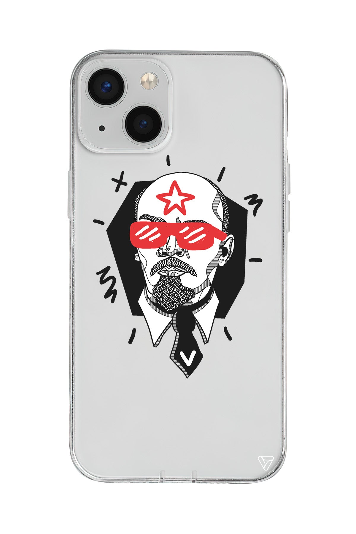 Lenin Lansman Model İçi Kadife Silikon Telefon Kılıfı – Plus Serisine Özel