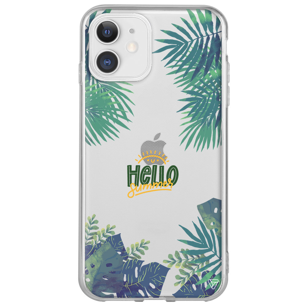 Hello Summer Lansman Model İçi Kadife Silikon Telefon Kılıfı