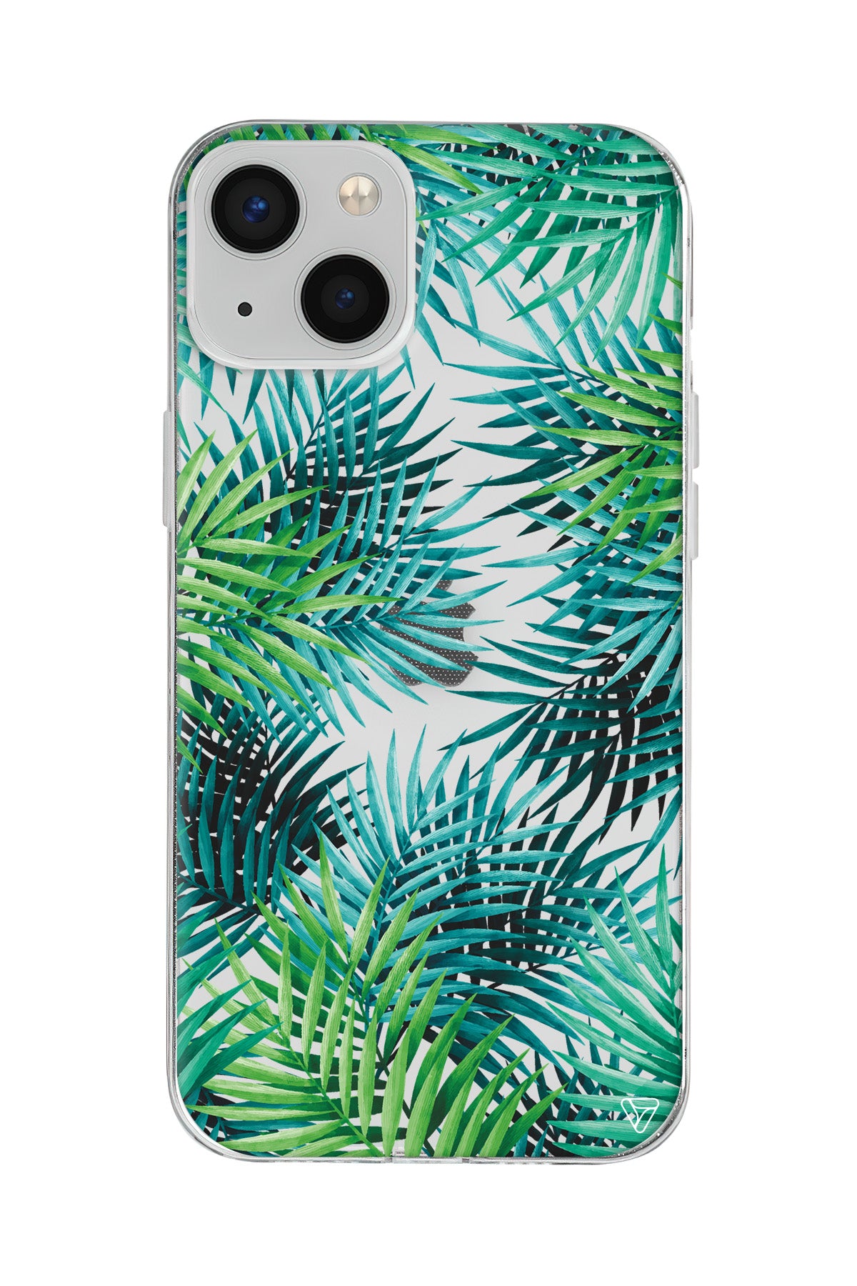 Palmiye Yapraklari 2 Lansman Model İçi Kadife Silikon Telefon Kılıfı – Plus Serisine Özel