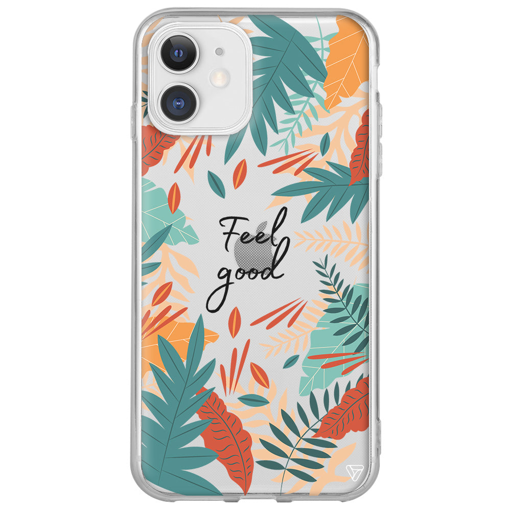 Leafs and Feel Good Lansman Model İçi Kadife Silikon Telefon Kılıfı