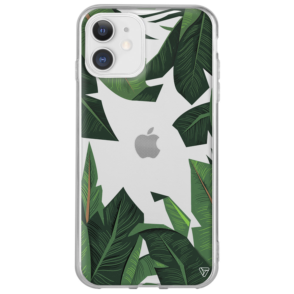 In the Leafs Lansman Model İçi Kadife Silikon Telefon Kılıfı