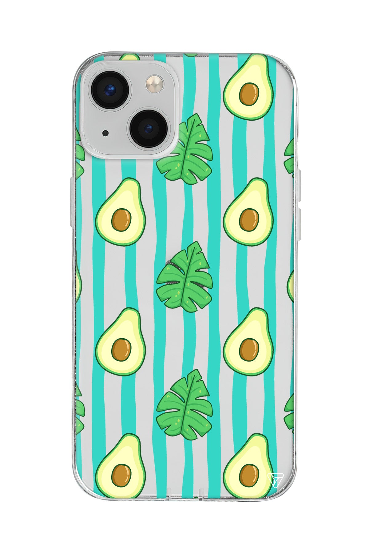 Avokado Lansman Model İçi Kadife Silikon Telefon Kılıfı – Plus Serisine Özel