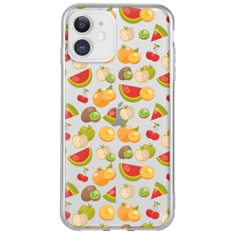 Meyve Bahcesi Lansman Model İçi Kadife Silikon Telefon Kılıfı