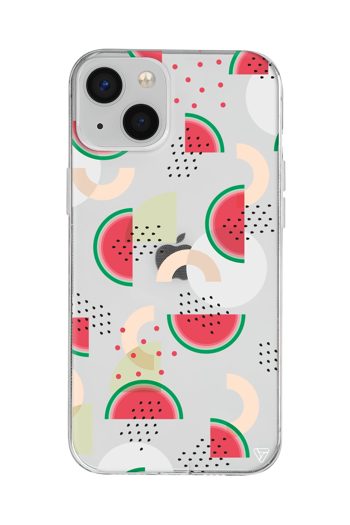 Karpuz Pattern Lansman Model İçi Kadife Silikon Telefon Kılıfı – Plus Serisine Özel