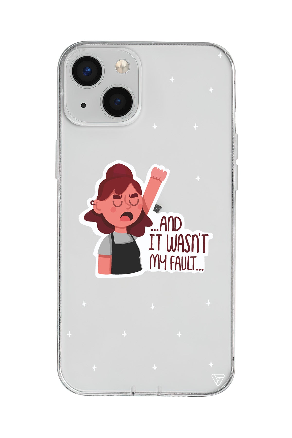 My Fault Lansman Model İçi Kadife Silikon Telefon Kılıfı – Plus Serisine Özel