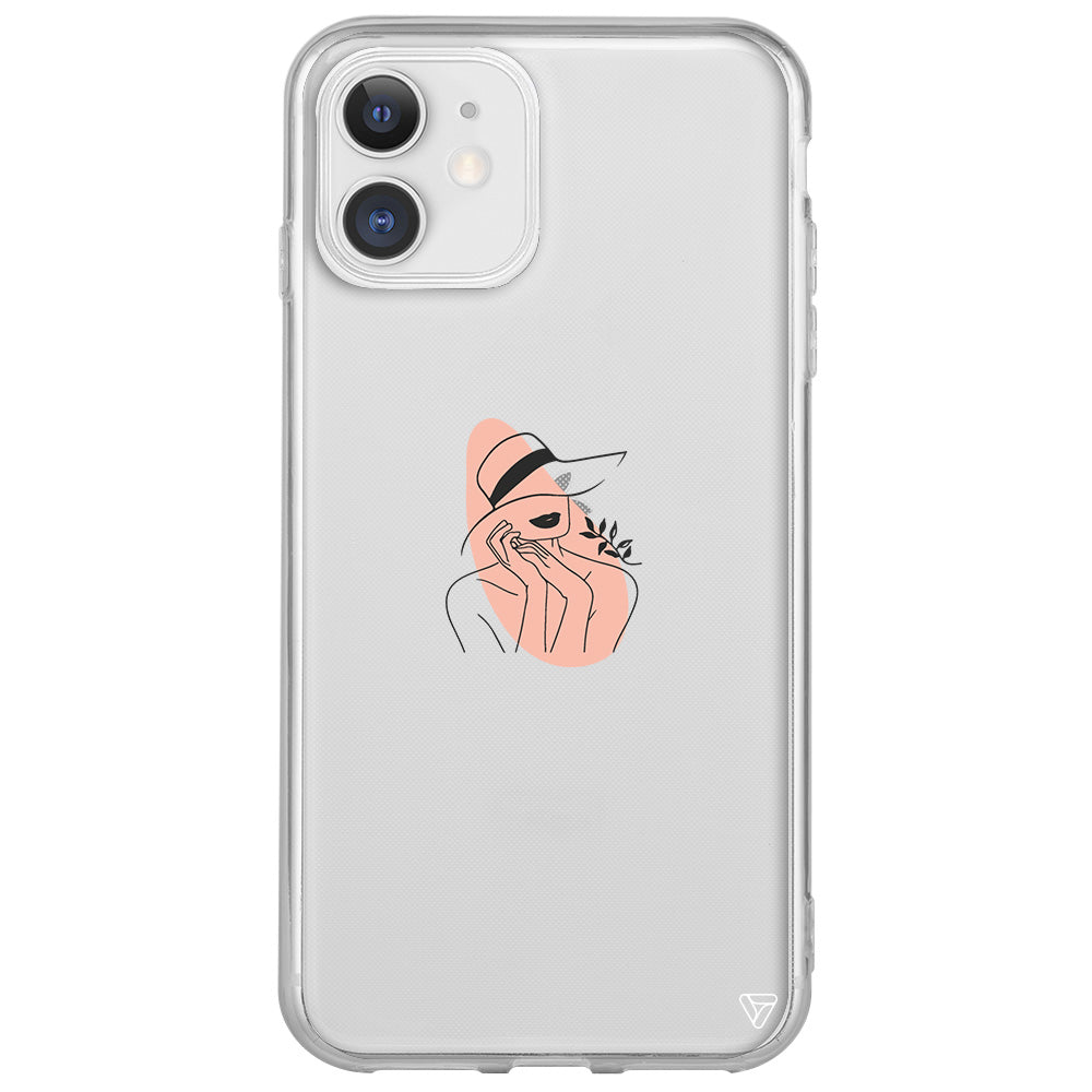 Smile Lansman Model İçi Kadife Silikon Telefon Kılıfı