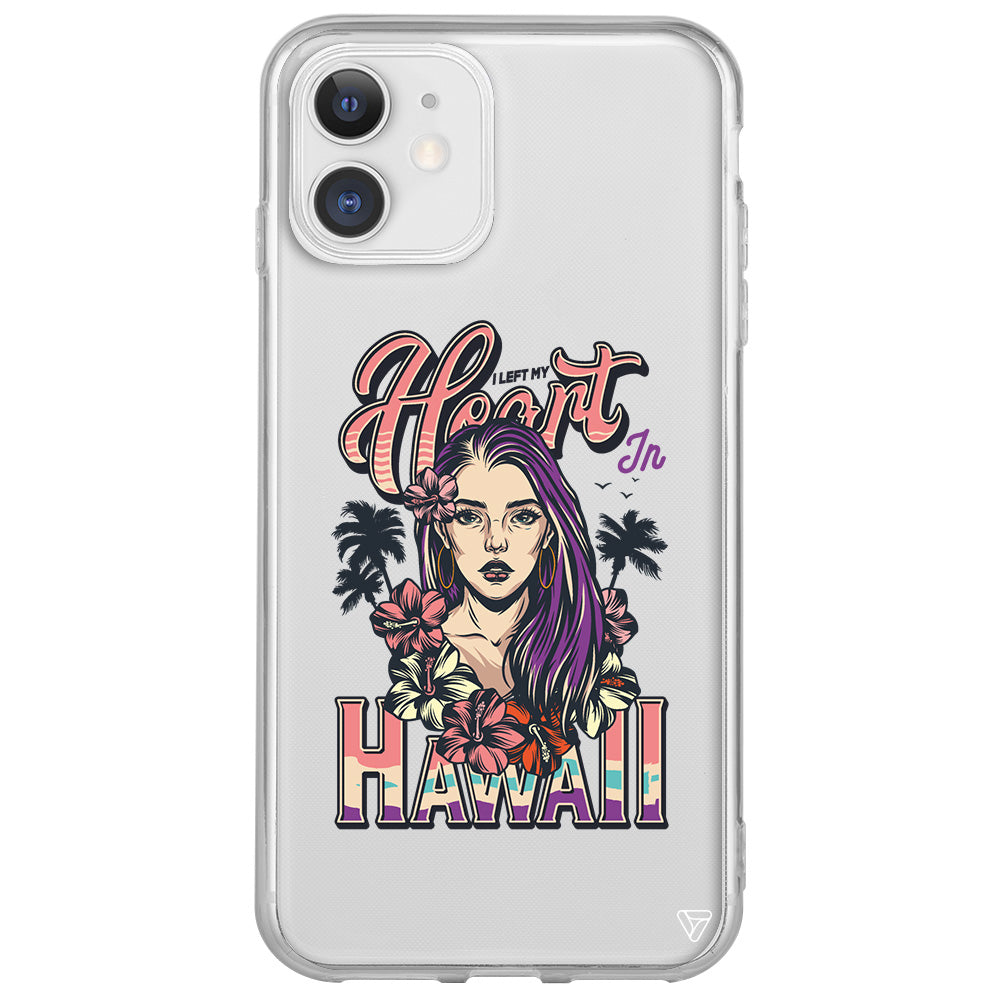 Hawai Lansman Model İçi Kadife Silikon Telefon Kılıfı