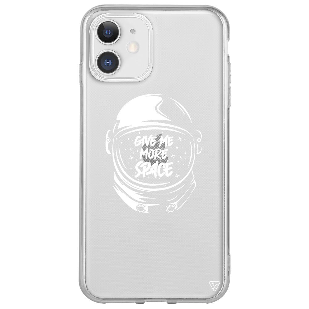 Give Me More Space Lansman Model İçi Kadife Silikon Telefon Kılıfı