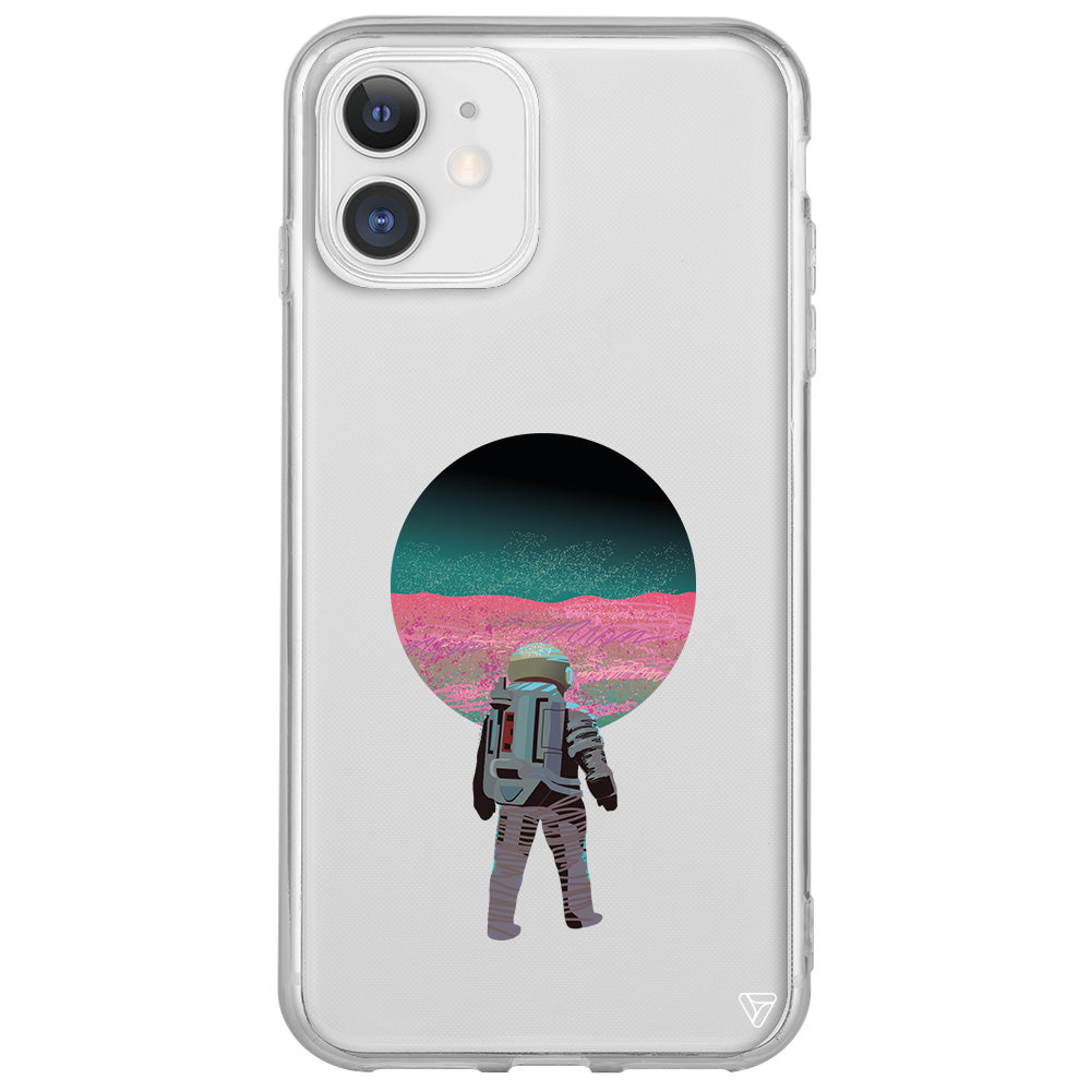 Evden Uzakta Lansman Model İçi Kadife Silikon Telefon Kılıfı