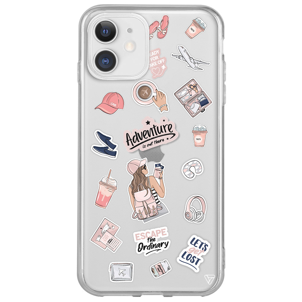 Adventure Lansman Model İçi Kadife Silikon Telefon Kılıfı