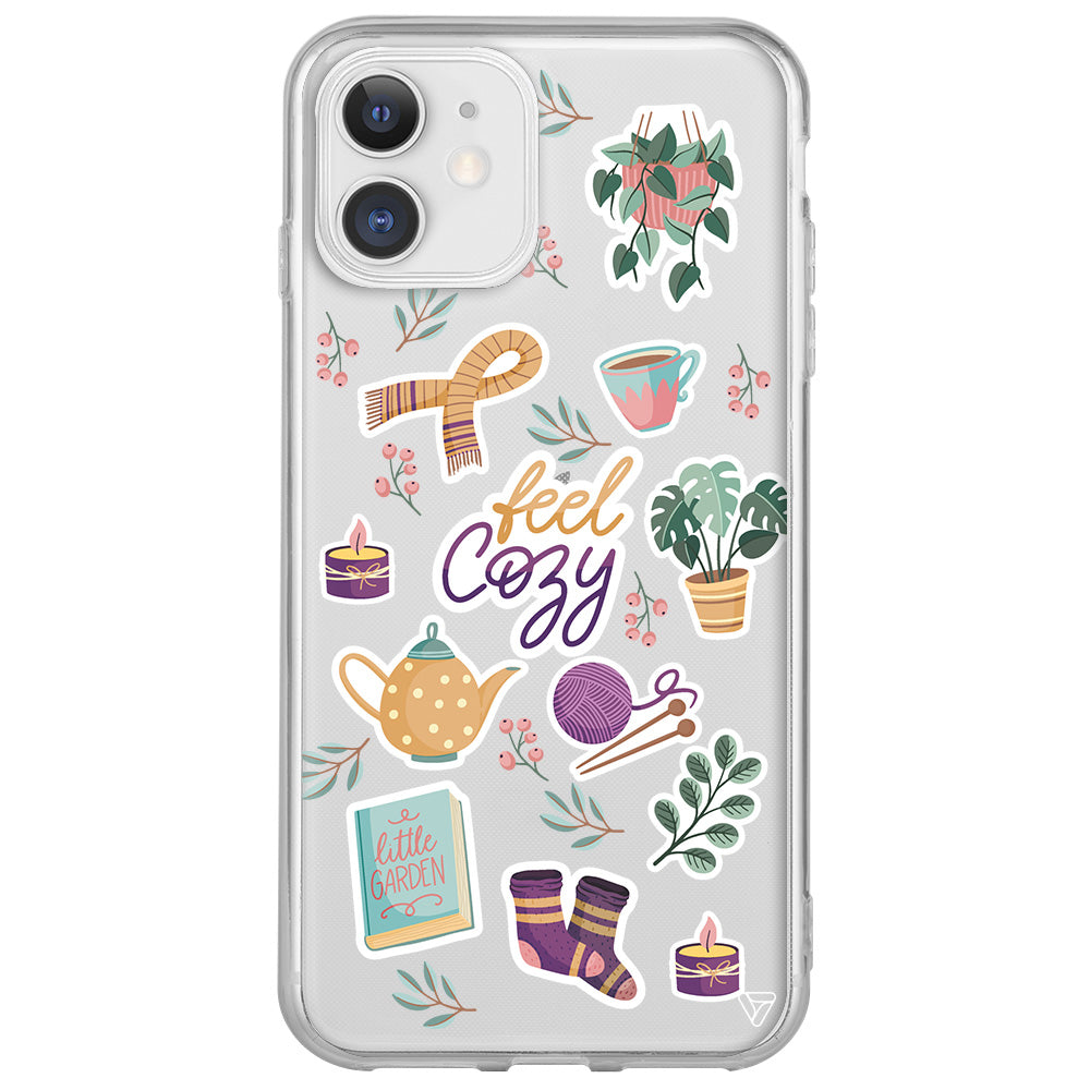 Feel Cozy Lansman Model İçi Kadife Silikon Telefon Kılıfı