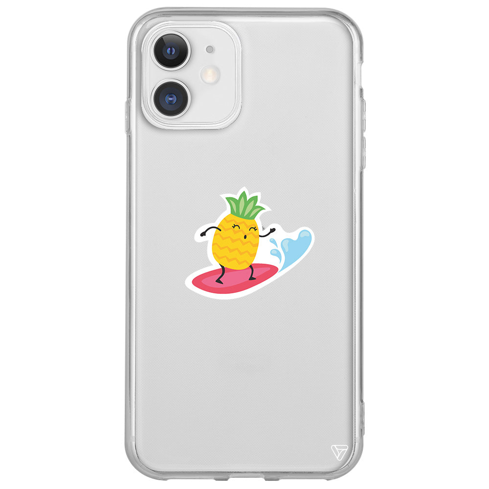 Sörfçü Lansman Model İçi Kadife Silikon Telefon Kılıfı