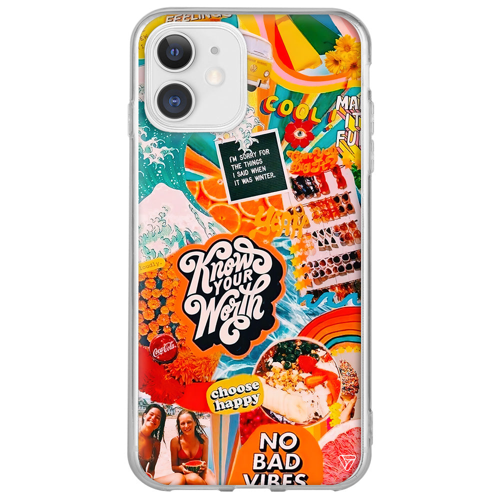 Summer 21 Lansman Model İçi Kadife Silikon Telefon Kılıfı