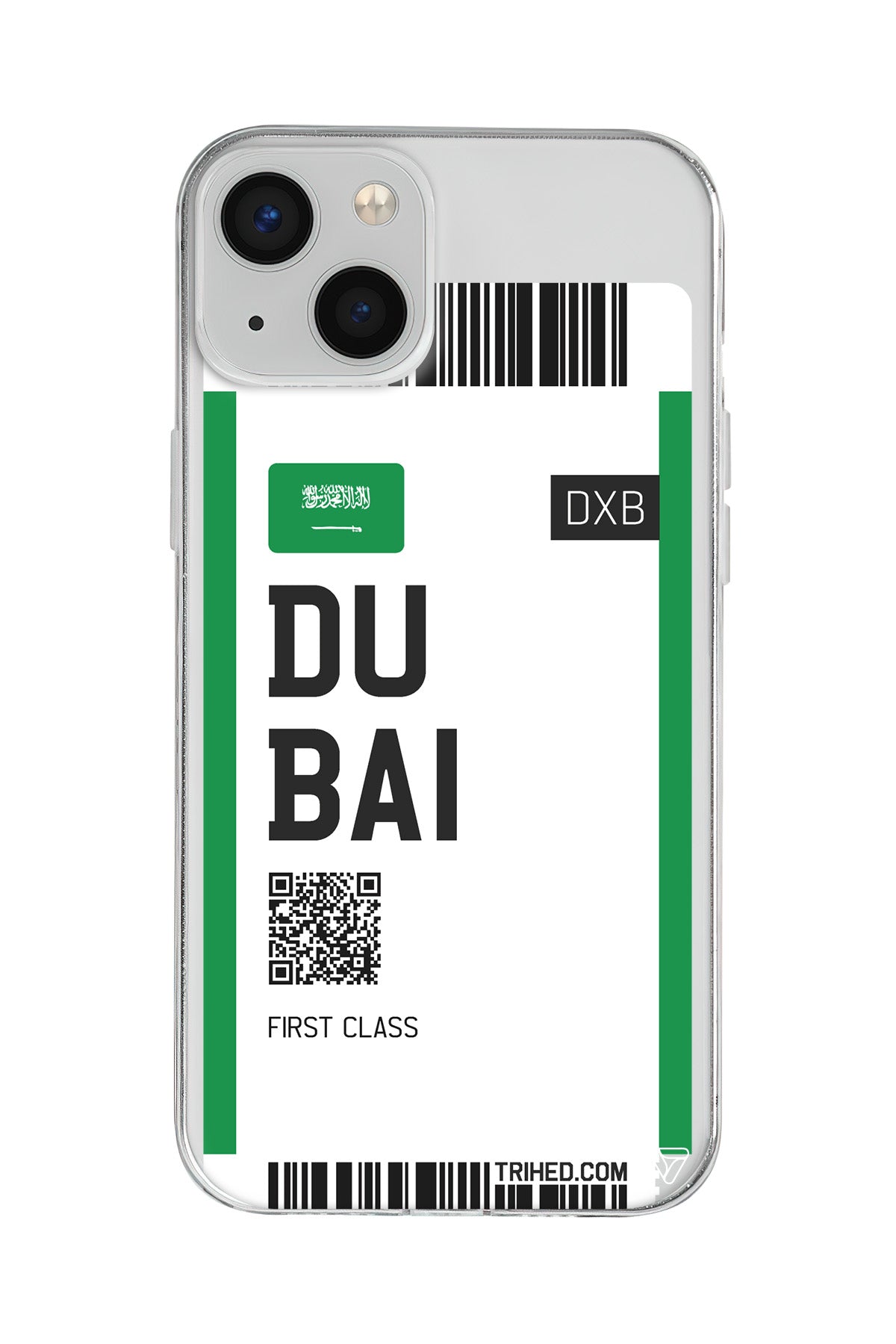 Dubai Bileti Lansman Model İçi Kadife Silikon Telefon Kılıfı – Plus Serisine Özel