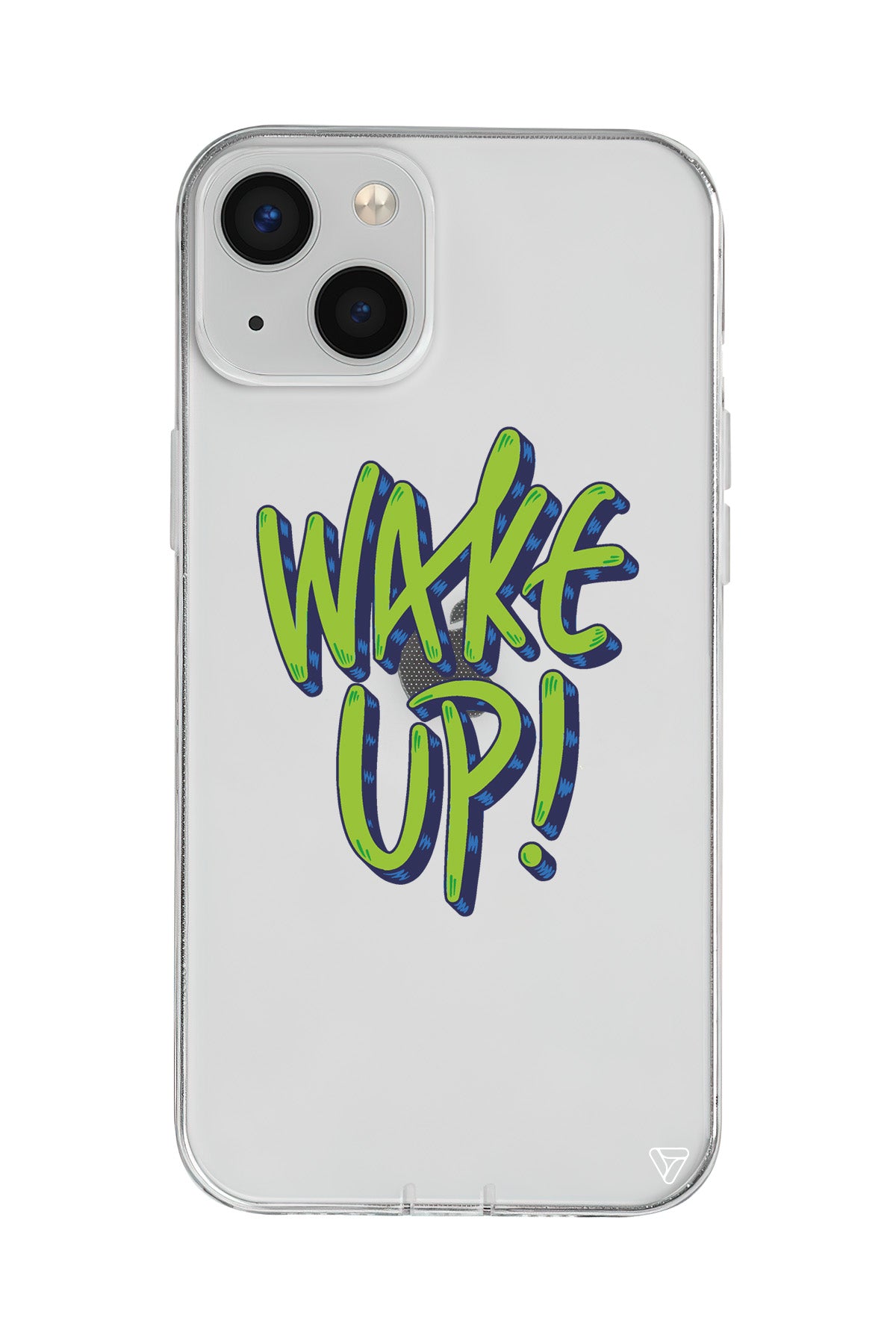 Wake Up Lansman Model İçi Kadife Silikon Telefon Kılıfı – Plus Serisine Özel