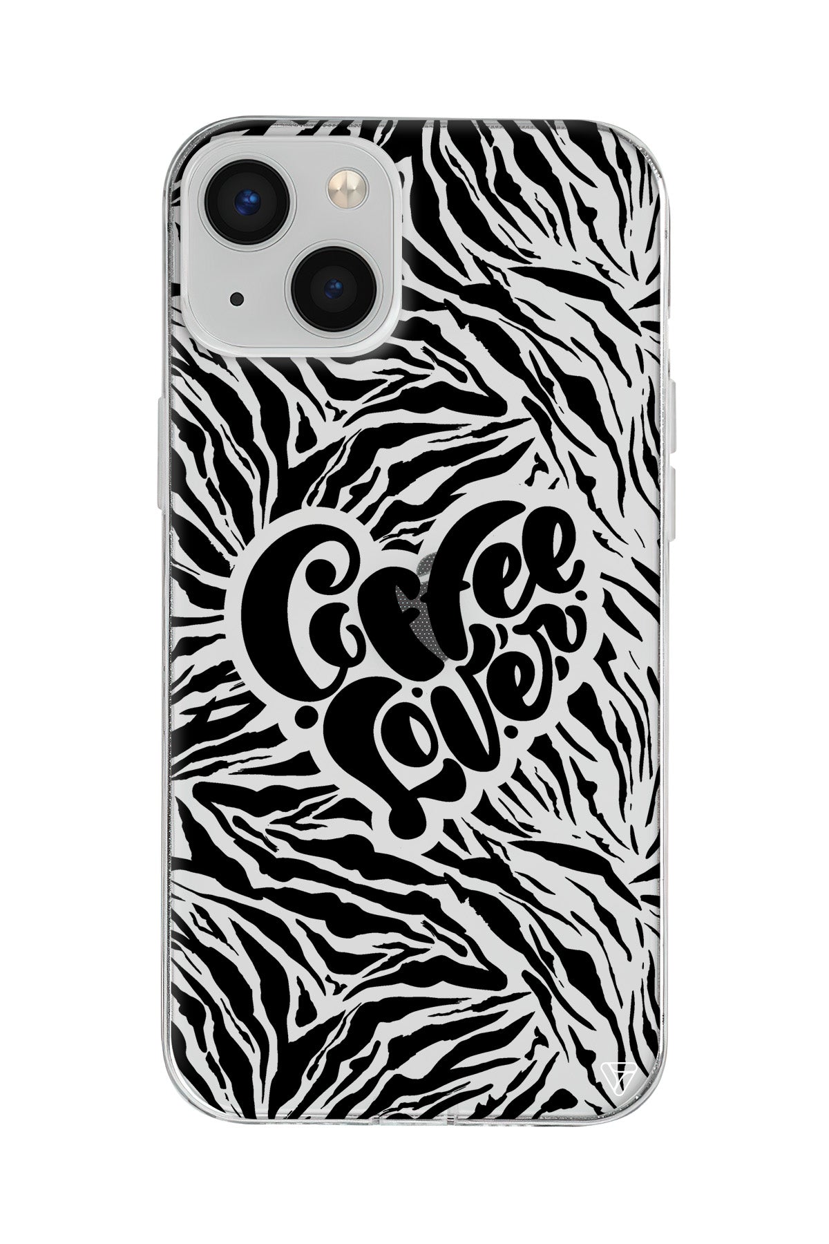 Coffee Lover Lansman Model İçi Kadife Silikon Telefon Kılıfı – Plus Serisine Özel