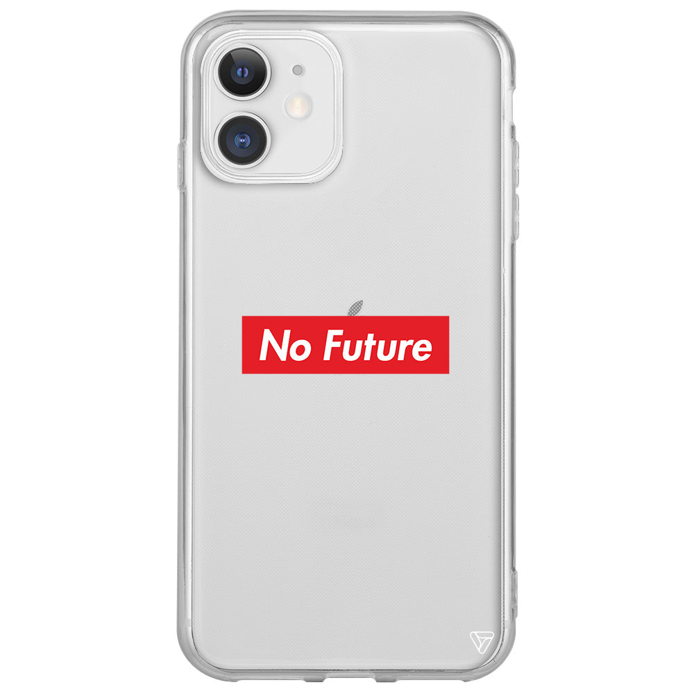 No Future Lansman Model İçi Kadife Silikon Telefon Kılıfı