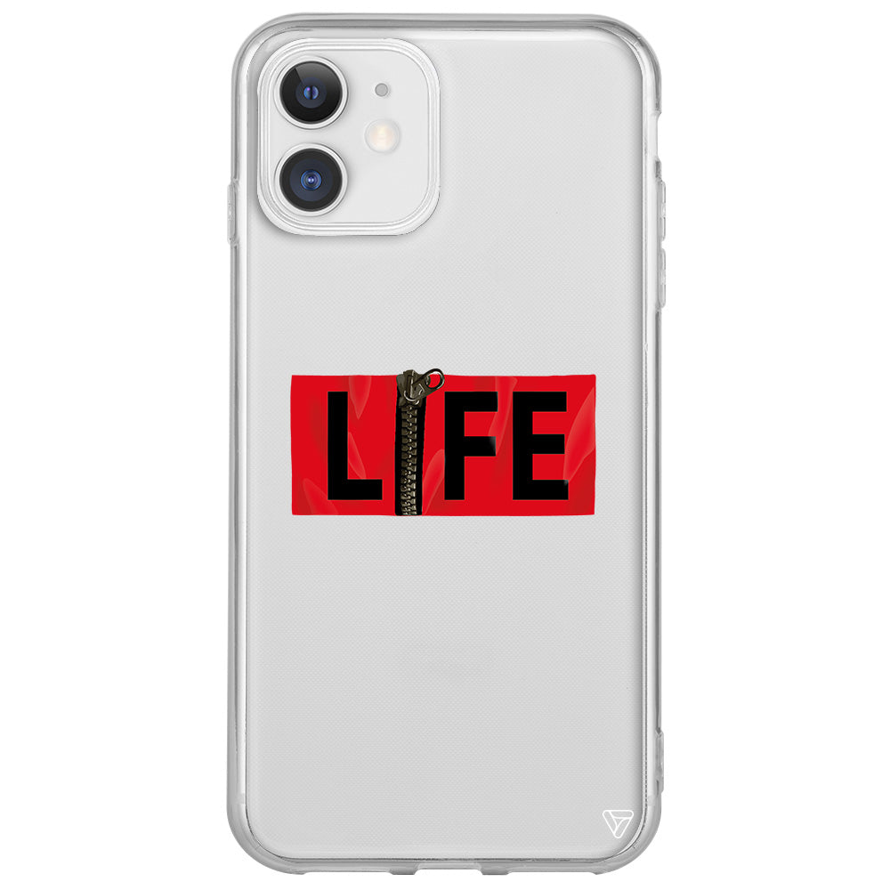 Life Lansman Model İçi Kadife Silikon Telefon Kılıfı