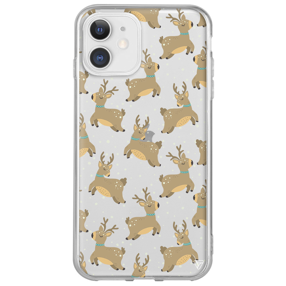 Dear Deer Lansman Model İçi Kadife Silikon Telefon Kılıfı