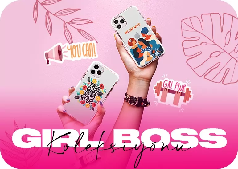 iPhone 11 Pro Max Girl Boss Koleksiyonu Telefon Kılıfları