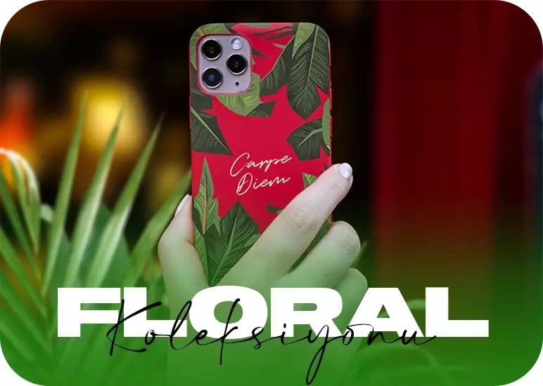 iPhone XS Floral Koleksiyonu Telefon Kılıfları