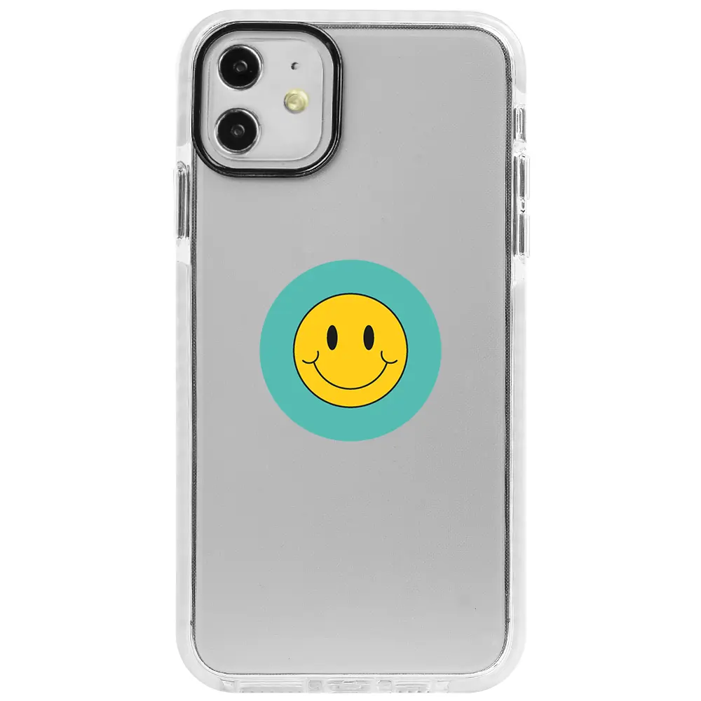 Apple iPhone 11 Beyaz Impact Premium Telefon Kılıfı - Smile 2