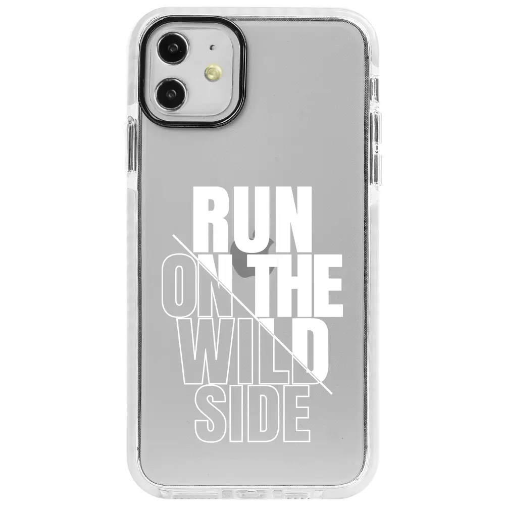Apple iPhone 11 Beyaz Impact Premium Telefon Kılıfı - Wild Side