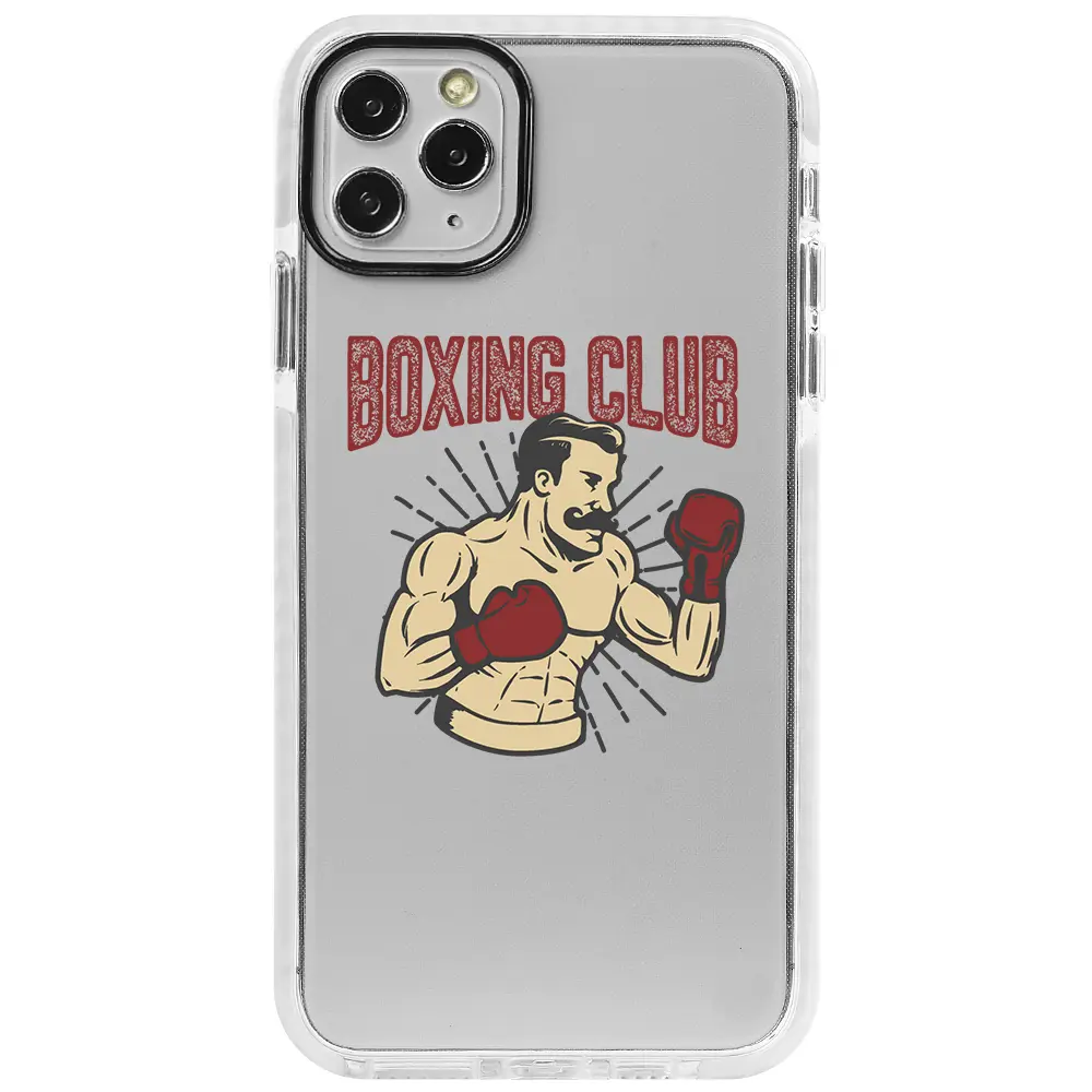 Apple iPhone 11 Pro Beyaz Impact Premium Telefon Kılıfı - Boxing Club