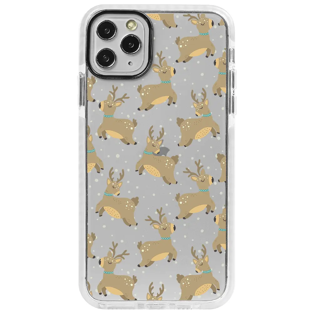 Apple iPhone 11 Pro Beyaz Impact Premium Telefon Kılıfı - Dear Deer