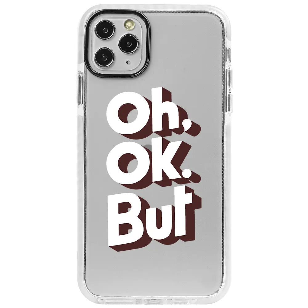 Apple iPhone 11 Pro Beyaz Impact Premium Telefon Kılıfı - OH. OK.