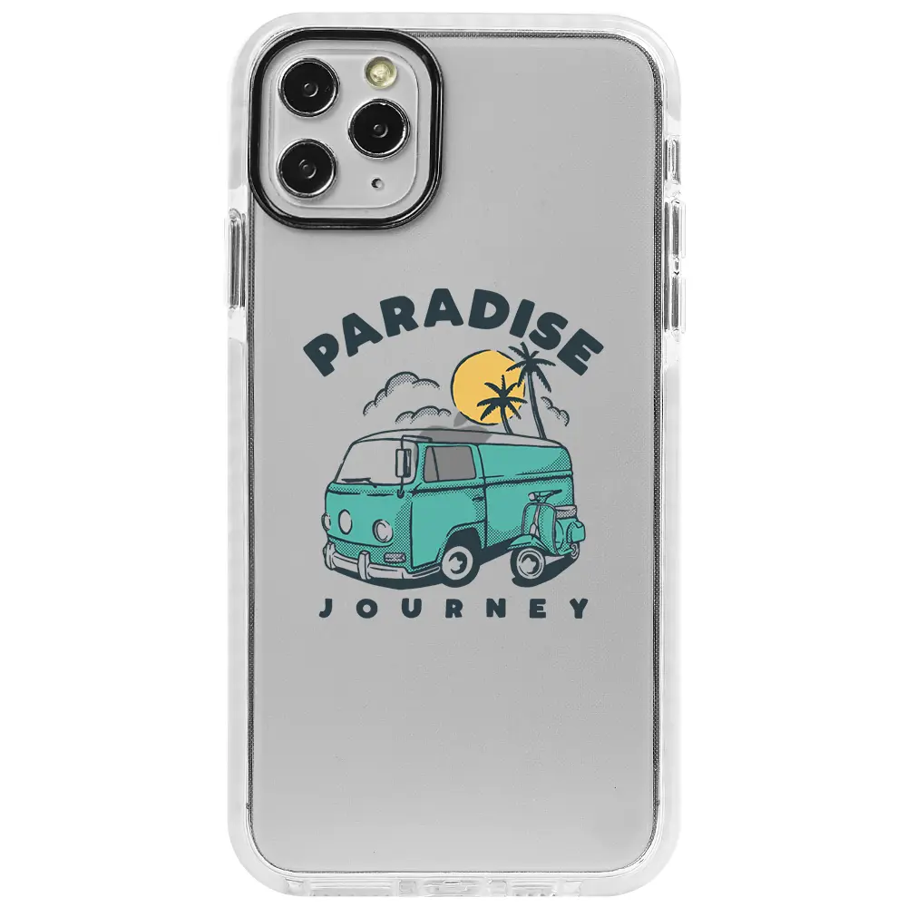 Apple iPhone 11 Pro Beyaz Impact Premium Telefon Kılıfı - Paradise