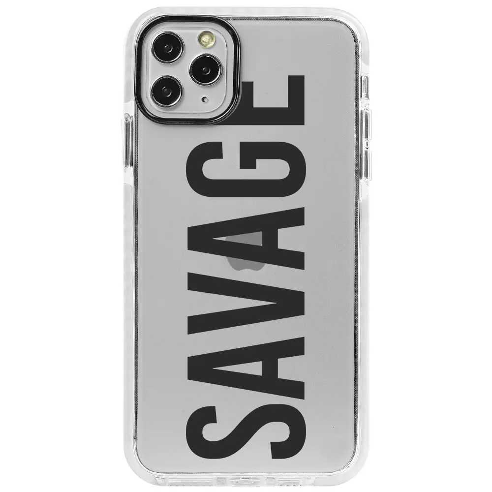 Apple iPhone 11 Pro Beyaz Impact Premium Telefon Kılıfı - Savage