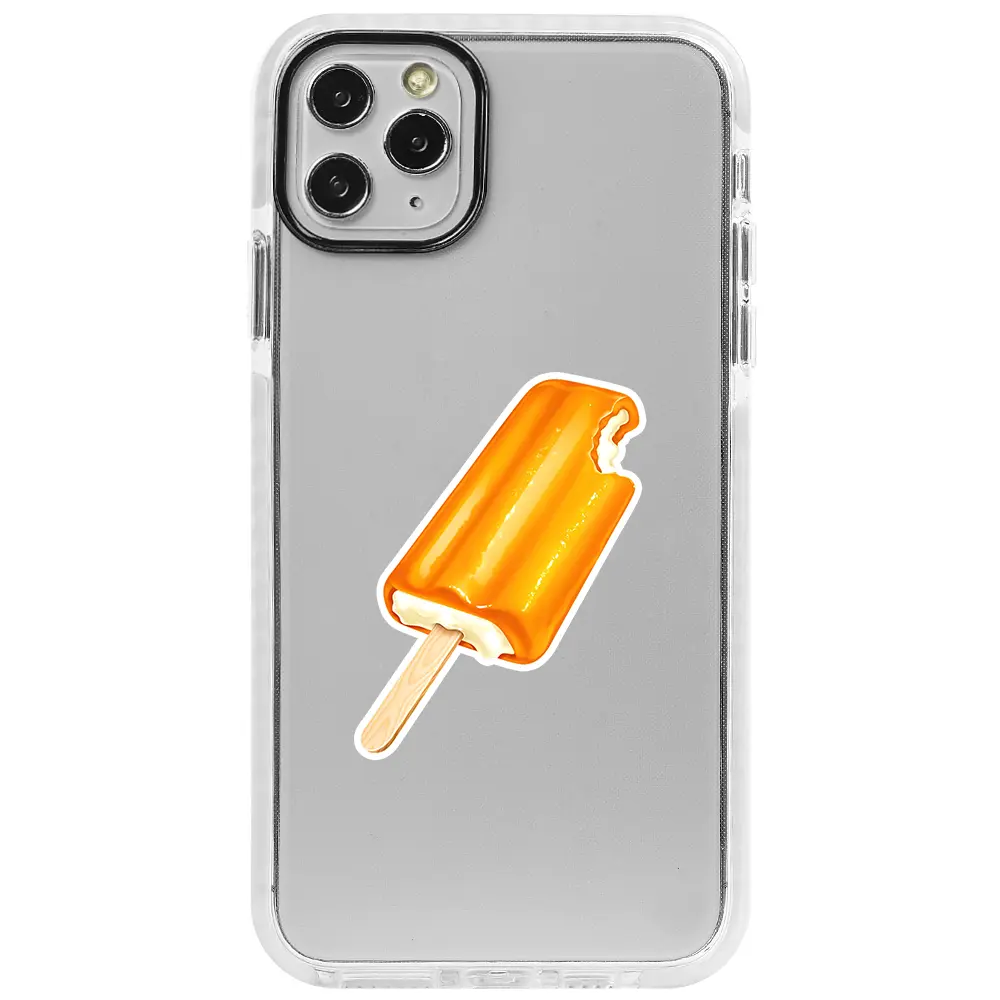 Apple iPhone 11 Pro Max Beyaz Impact Premium Telefon Kılıfı - Dondurma