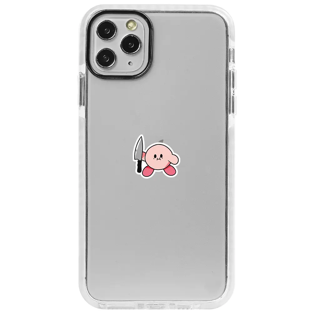Apple iPhone 11 Pro Max Beyaz Impact Premium Telefon Kılıfı - Kirby