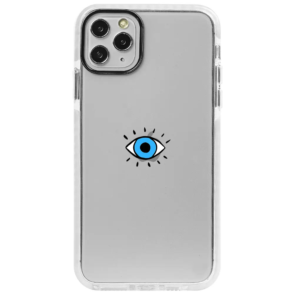 Apple iPhone 11 Pro Max Beyaz Impact Premium Telefon Kılıfı - One Eye