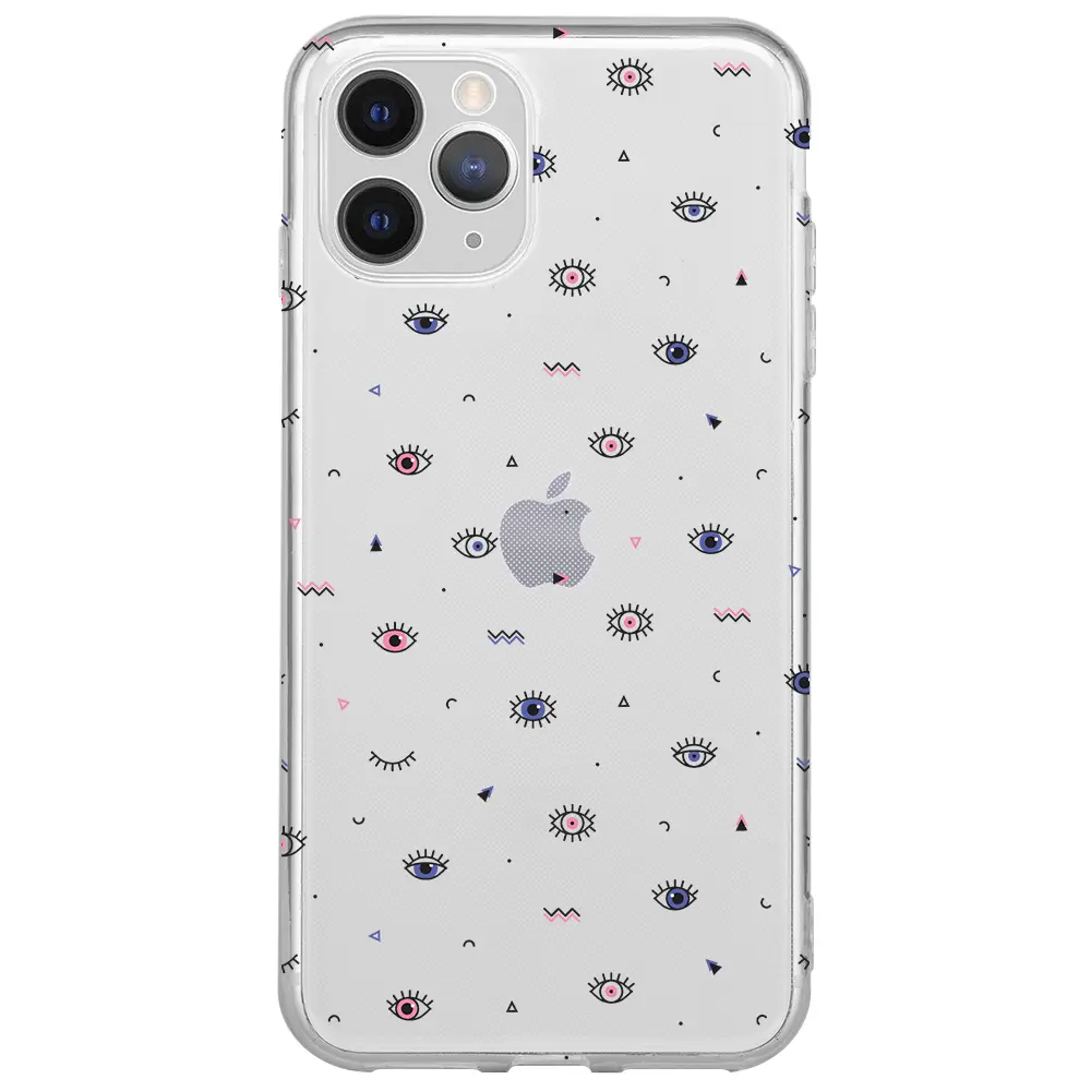 Apple iPhone 11 Pro Max Şeffaf Telefon Kılıfı - Dijital Göz