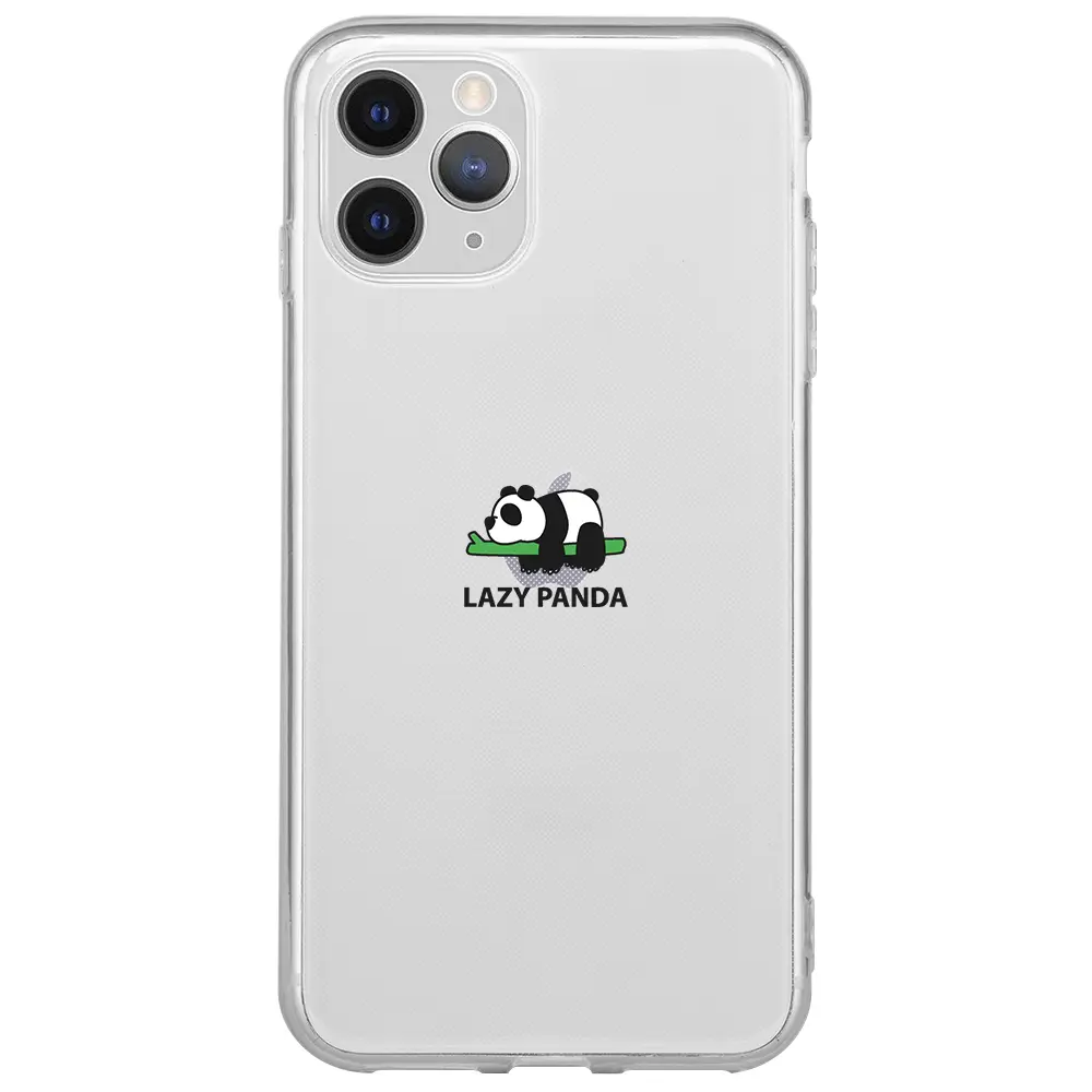 Apple iPhone 11 Pro Max Şeffaf Telefon Kılıfı - Lazy Panda
