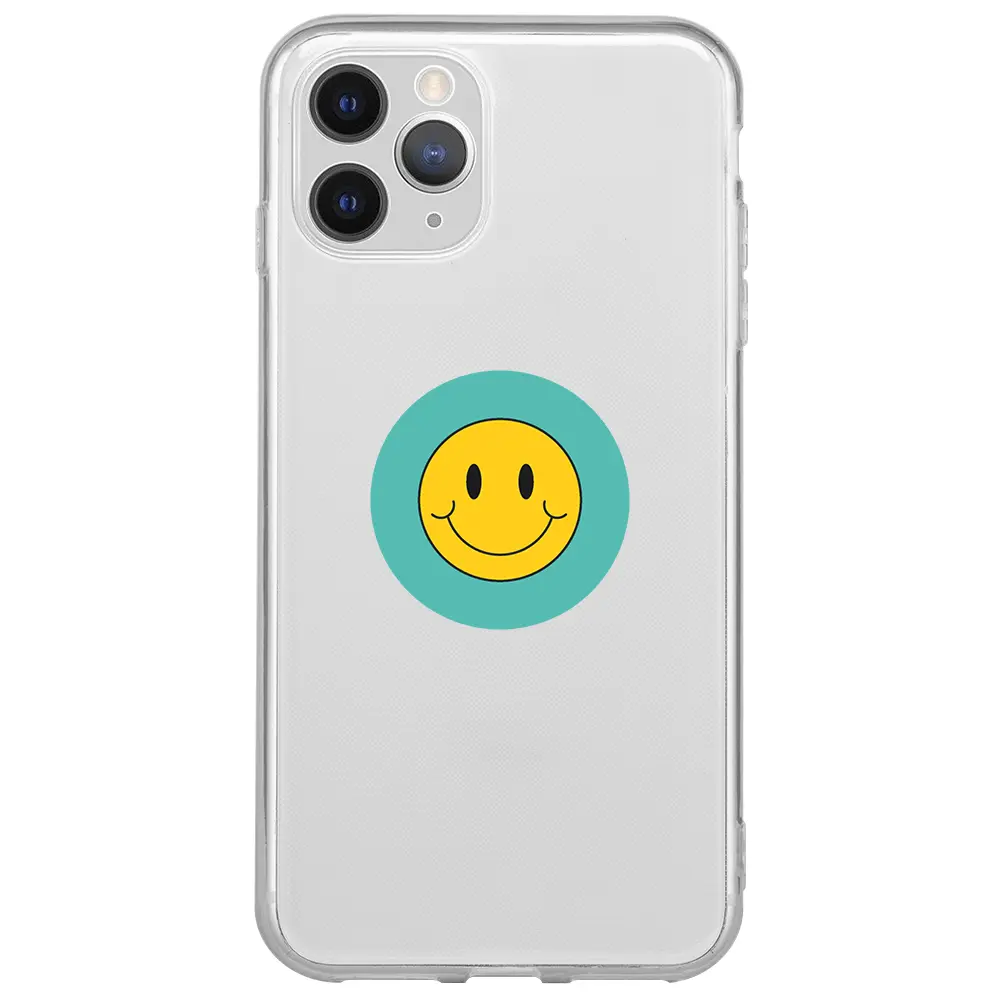 Apple iPhone 11 Pro Max Şeffaf Telefon Kılıfı - Smile 2