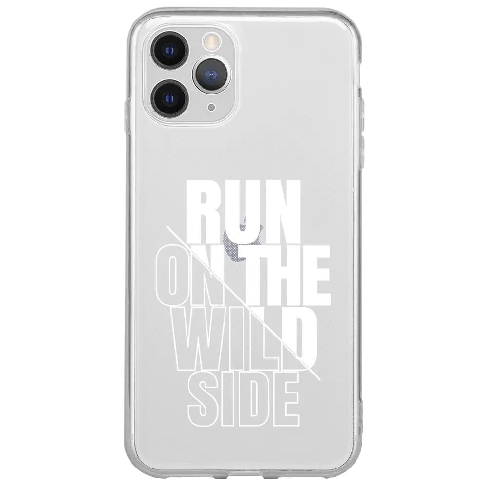 Apple iPhone 11 Pro Max Şeffaf Telefon Kılıfı - Wild Side