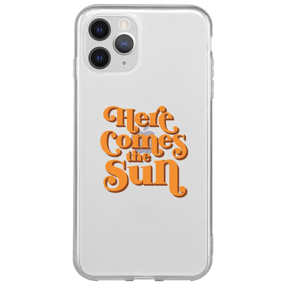 Apple iPhone 11 Pro Şeffaf Telefon Kılıfı - Comes the Sun