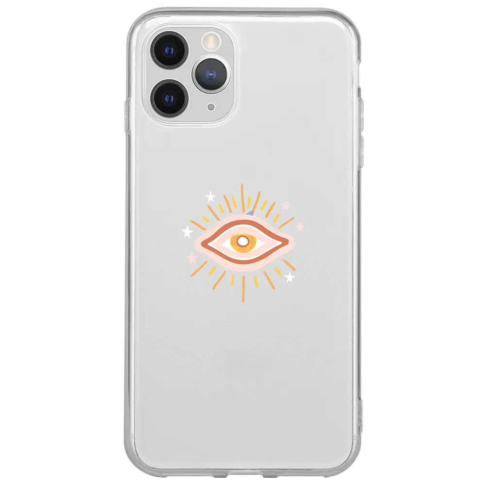 Apple iPhone 11 Pro Şeffaf Telefon Kılıfı - One Eye 2