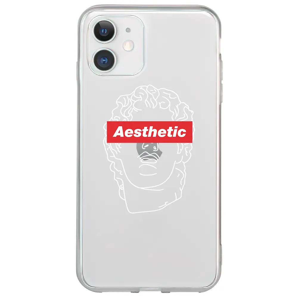 Apple iPhone 11 Şeffaf Telefon Kılıfı - Aesthetic