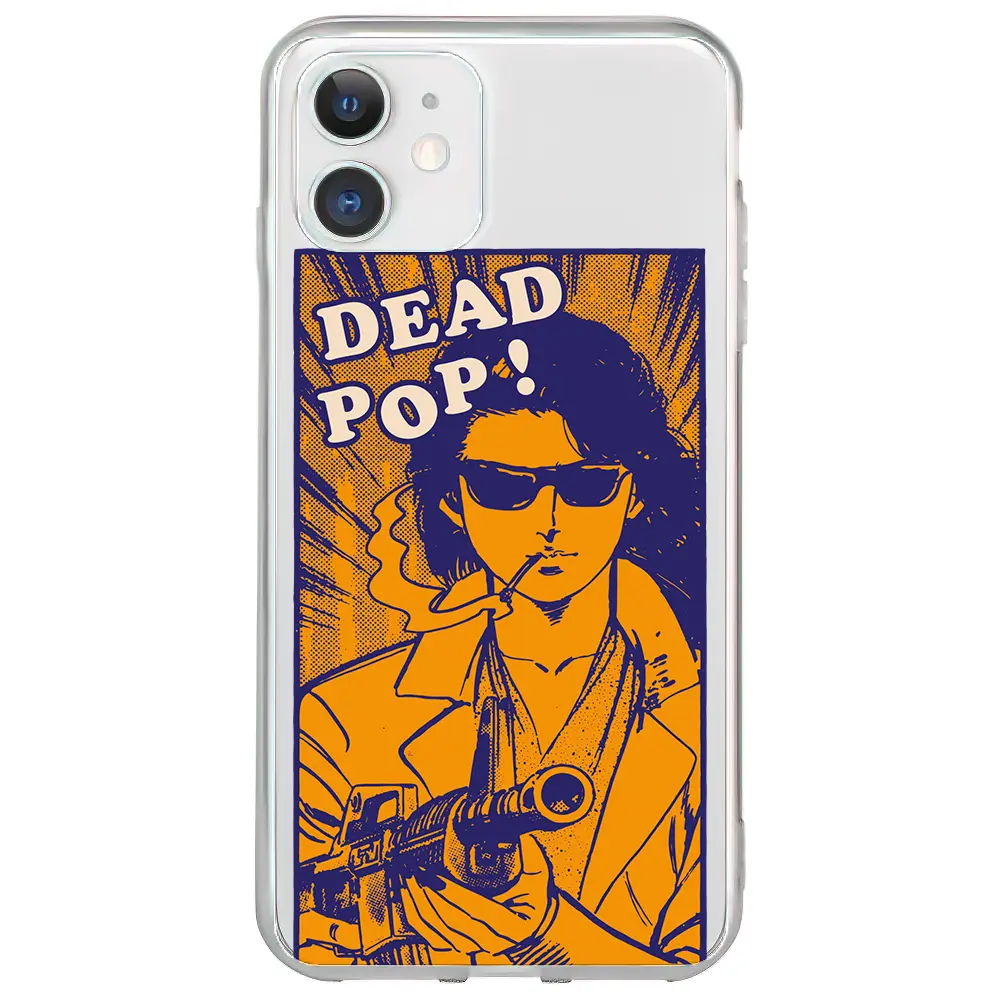 Apple iPhone 11 Şeffaf Telefon Kılıfı - Dead Pop