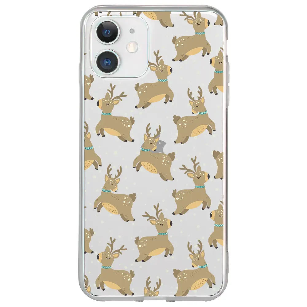 Apple iPhone 11 Şeffaf Telefon Kılıfı - Dear Deer