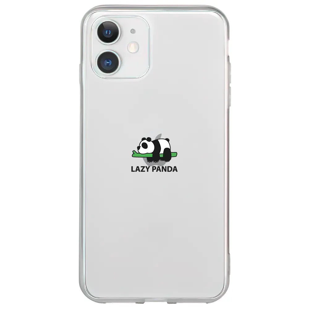 Apple iPhone 11 Şeffaf Telefon Kılıfı - Lazy Panda