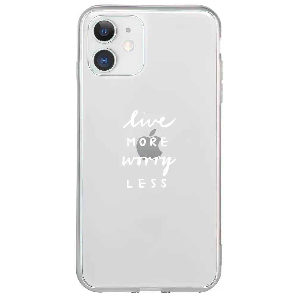 Apple iPhone 11 Şeffaf Telefon Kılıfı - Love More
