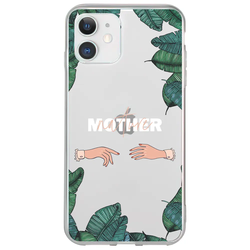 Apple iPhone 11 Şeffaf Telefon Kılıfı - Nature Mother